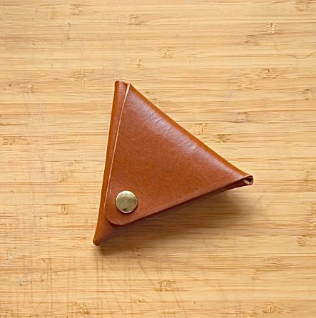 Triangle coin purse